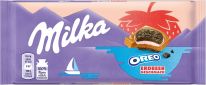 MDLZ EU Limited Milka Sandwich Strawberry Oreo 92g