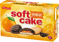 Griesson Soft Cake Orange 300g, 12pcs