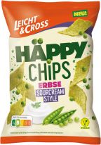 Griesson Leicht & Cross Häppy Chips Erbse Sour Cream 90g