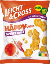 Griesson Leicht & Cross Häppy Crisps mit Kichererbsen Sweet Chili 80g