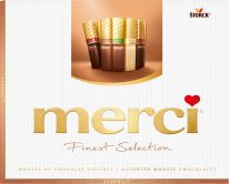 Storck merci Finest Selection Mousse au Chocolat Vielfalt 210g