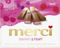 Storck Limited merci Finest Selection Yoghurt & Fruit 250g
