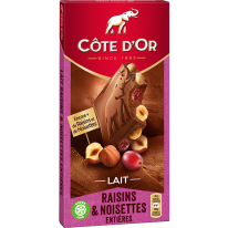 Cote d'Or Milk Raisin Nut 180g