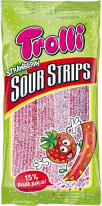 Trolli Strawberry Sour Strips 85g