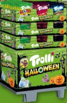 Trolli Halloween Saure Glühwürmchen, Dracula, Glotzer, Display, 153pcs