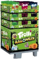 Trolli Halloween 3 sort 75g/150g, Display, 189pcs