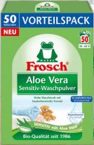 Frosch Aloe Vera Sensitiv-Waschpulver 50WL 3300g