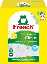 Frosch Citrus Voll-Waschpulver 22WL 1,45 kg