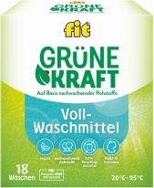 fit Grüne Kraft Vollwaschmittel Pulver 18WL 1215g