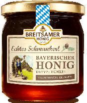 Breitsamer Echtes Schmankerl Bayerischer Honig dunkel 500g