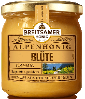 Breitsamer-Honig Alpenhonig Blüte cremig 500g