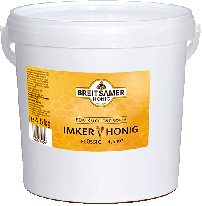 Breitsamer-Honig Eimer Blüte flüssig Imkerhonig für Küchenprofis 4,5kg