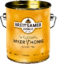 Breitsamer-Honig Eimer Blüte flüssig Imkerhonig für Küchenprofis 2kg