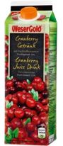 WeserGold Cranberry Getränk 1000ml