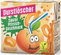 Durstlöscher Saurer Pfirsich 500ml