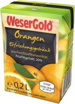 WeserGold Orangen 200ml
