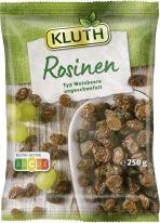 Kluth Rosinen Typ Weinbeere 250g