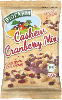 Biofarm Cashew-Cranberry-Mix 150g