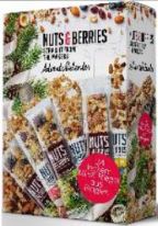 Nuts & Beeries Riegel Adventskalender 860g