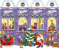 Milka 3D Haus Adventskalender 229g