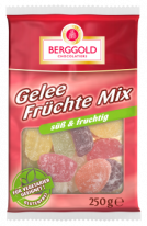 Berggold Gelee Früchte Mix gezuckert 250g