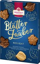 Berggold Blätterzauber Nougat 75g