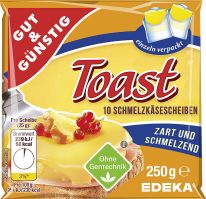 Gut&Günstig Schmelzschb Toast 250g