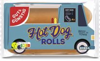Gut&Günstig Hot Dog Brötchen 4er 250g