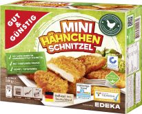 Gut&Günstig Hähnchen Mini-Hähnchenschnitzel 500g