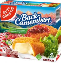 Gut&Günstig Back-Camembert 4x75g