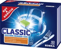 Gut&Günstig Power Classic Geschirr-Reiniger Tabs 60er