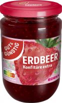 Gut&Günstig Konfitüre Erdbeere 450g