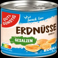 Gut&Günstig Erdnusskerne Geröstet & Gesalzen 200g