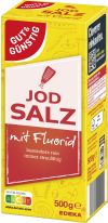 Gut&Günstig Jodsalz mit Fluorid 500g