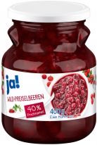 Ja Wild-Preiselbeeren 400g