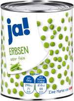 Ja Erbsen 425ml