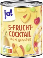 Ja 5-Fruchtcocktail 850ml