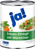 Ja Erbsen-Eintopf Mit Würstchen 800g