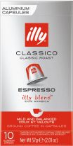 Jacobs Nespresso Illy Classico Espresso Capsules 10pcs 57g