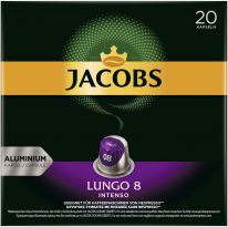 Jacobs Nespresso Lungo 8 Intenso Capsules 20er 104g
