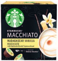 Starbucks Vanilla Macchiato By Nescafé Dolce Gusto 6 + 6 Capsule 132g