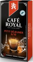 Cafe Royal Nespresso Petit Déjeuner 10 Kapseln Alu 52g