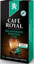 Café Royal Nespresso Espresso Decaffeinato 10 Kapseln Alu 50g