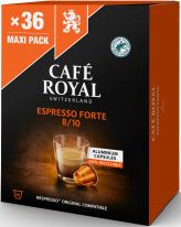 Cafè Royal Nespresso Espresso Forte 36 Kapseln Alu 187g