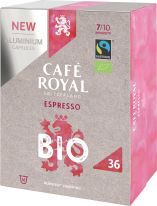 Cafè Royal Nespresso Bio Espresso 36 Kapseln Alu 180g