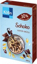 Kölln Schoko Hafer-Müsli 30 % weniger Zucker 600g