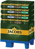 Jacobs Crema Pads Mix, Display, 80pcs