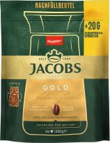 Jacobs Löskaffee Pur Gold Nachfüllbeutel 220g