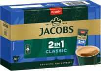 Jacobs Instant Sticks Kaffee Instant Getraenk 2in1 Classic 10x12,4g