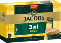 Jacobs Instant Sticks Kaffee Instant Getraenk 3in1 Mild 10x11,1g